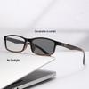 Trendy Ultralight Photochromic Bifocal Square Reading Glasses