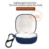 For QCY MeloBuds ANC HT05 Bluetooth-compatible Earphones Case with Anti Lost Buckle Silicone Protective Cover