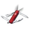 Midnight Manager Red Swiss Army Knife for Camping and Includes Magnetic Phillips Head LED and Ballpoint Compact Emergency and Knife Knife,