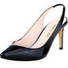 Women‘s Pumps Stilettos Sexy 8cm High Heels Pointed Toe Transparent Slingback Women Party Dress Wedding Shoes Elegant Large Size