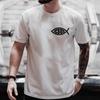 Men T Shirts Jesus Fish Christ Graphic T-Shirt for Men Women Tops Short Sleeve Tees Streetwear Plus Size Y2k Clothing