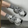 Dad Shoes Women's Shoes New Summer Versatile Feet Small Silver Thick-soled Lightweight Casual Sports Shoes