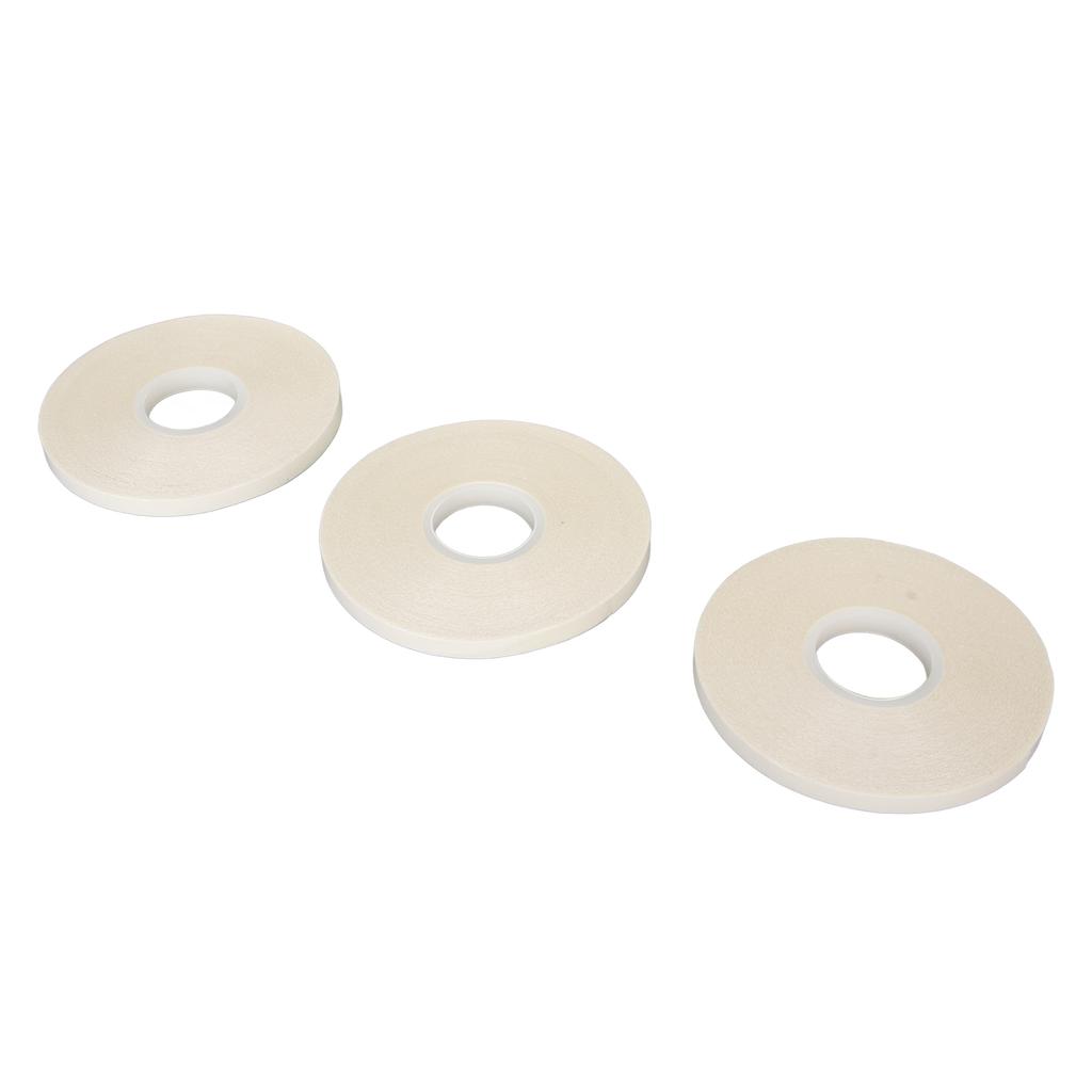 1/4 Inch Water Soluble Double Sided Tape 3 Rolls 16 Yard Each Wash Away Tape Sewing Tape for DIY