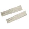 Outdoors Sun Protection Arm Sleeves White Nylon Breathable Comfortable Sun Sleeves for Cycling