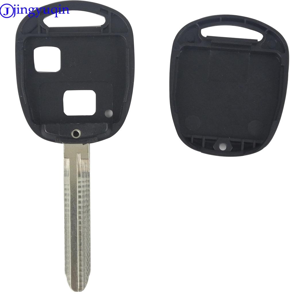 Jingyuqin Remote 2/3 B Key Case Cover Shell For Lexus RX300 ES300 LS400 GX460 For Toyota Corolla Land Cruiser YARIS CAMRY RAV4
