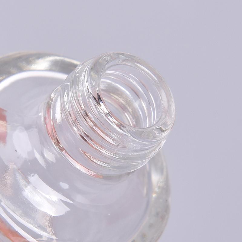 1Pcs 5/10/15Ml Empty Glass Nail Polish Bottle With Brush Nail Oil Glass Bottle