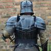 Moria Dwarf Dwarven Steel Knight Armor Suit Full Body Armor With Cuirass,Pauldro