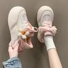 2024 New Kawaii Fashion All-match Platform Shoes Sports Style Casual Round Toe Spring Autumn Korean Version Sweet Cute Sneakers