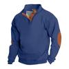 Spring And Autumn Men's Standing Collar Sweatshirt Is Outdoor Casual Sweaters Tops