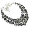 Stingray Coral Gemstone Handmade 925 Silver Necklace 18" JCN326-6
