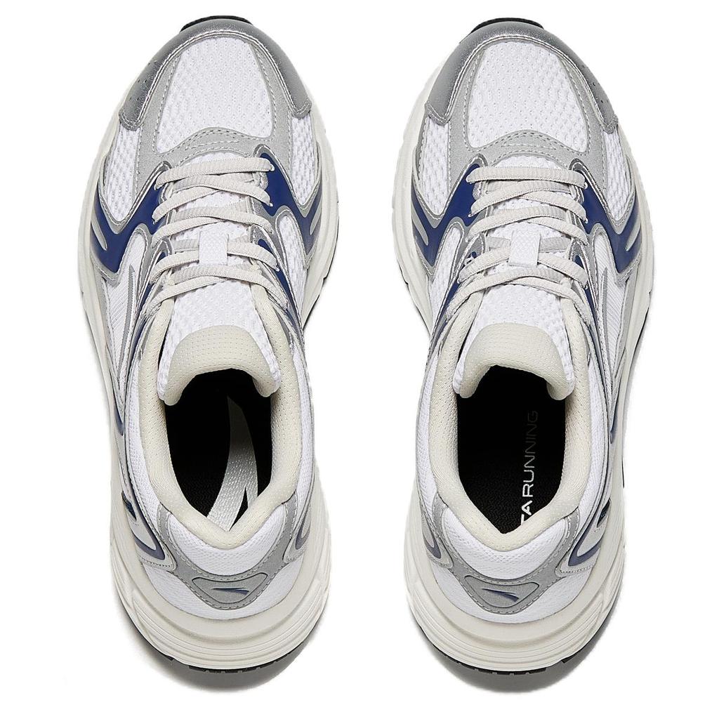 Anta Comfortable Retro Fashion Height-Increasing Lightweight Breathable Low-Top Casual City Commuting Running Shoes Women Sneakers 922535592-5