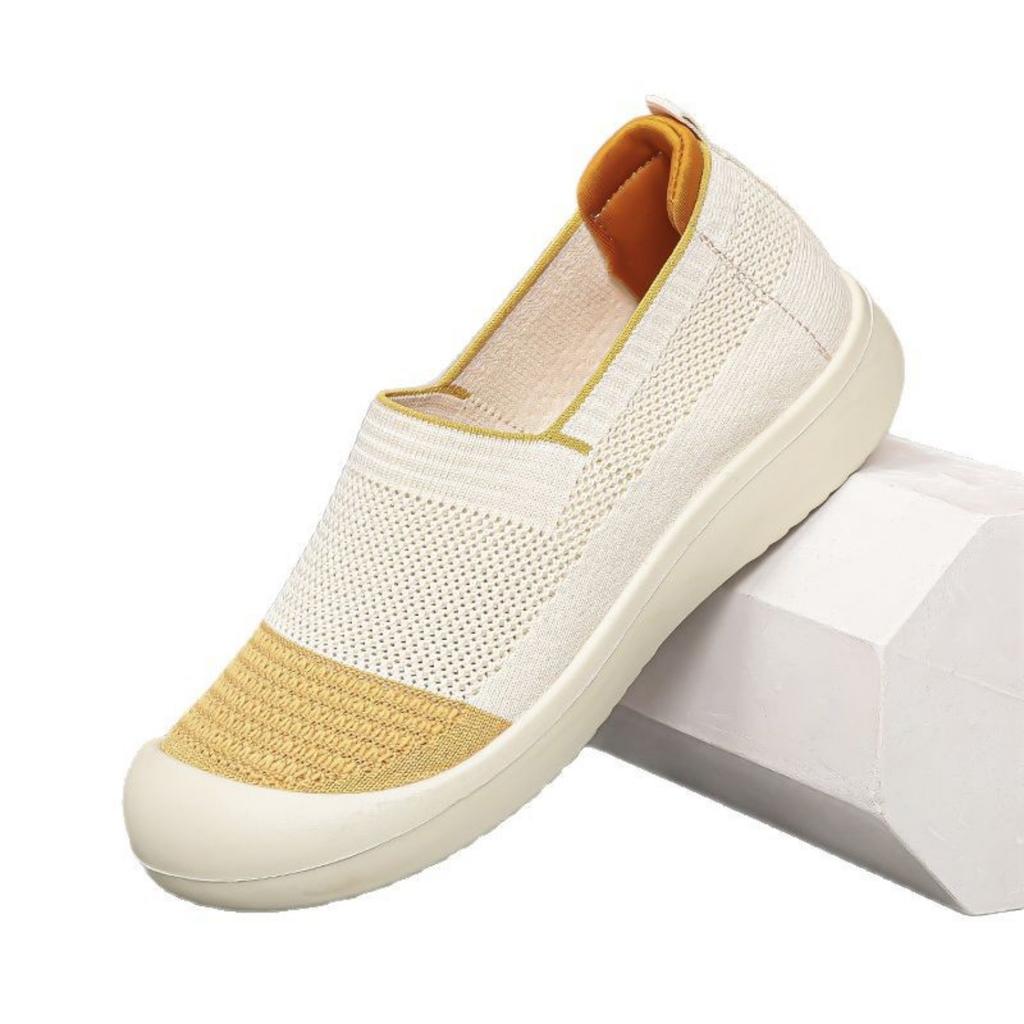 2025 New Fashion Casual Shoes Comfortable Women Breathable Antiskid Sneakers Men Mesh Flat Shoes