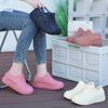 Low-top Women's Rain Shoes Non-slip and Waterproof Fashion Kitchen Rain Shoes Women's Rubber Shoes Rain Boots Adult Women's Shoes Inner Height