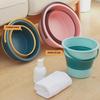 Collapsible Multipurpose Bucket: Ideal for Cleaning, Fishing, Car Washing, and Dorm Use.
