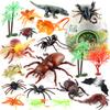 20-Piece Set Of Children'S Insect Model Ornaments, Scene Maps, Cognitive Animal Models, Early Education Toys