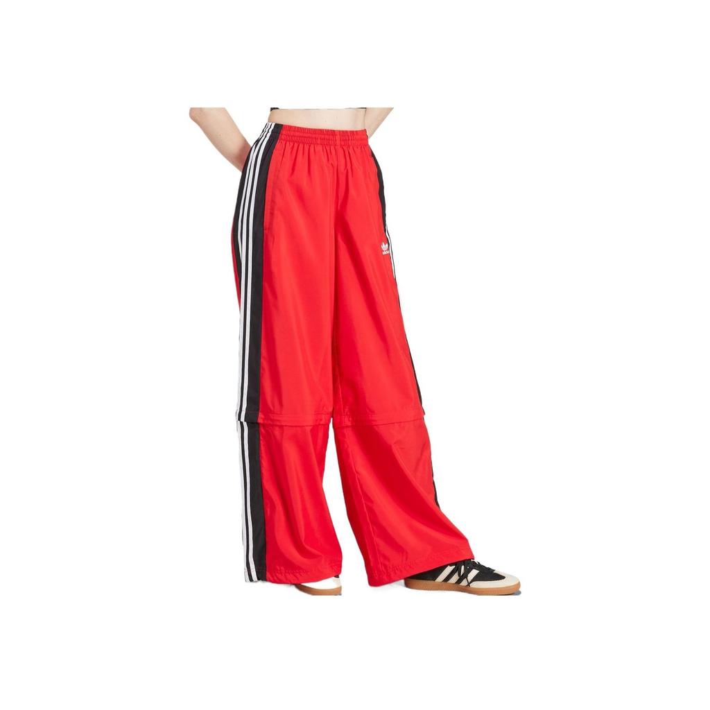 Adidas Rasant Cut Line Track Pants Collegiate Red Women Bottoms JY4616