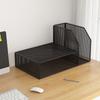 Multifunctional Office Desk Stand: File Storage, A4 Paper Holder, Small Printer Shelf