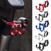 Bicycle Front Hook Punch-free Scratch Resistant Strong Bearing Hanging Items Aluminum Alloy Anti Rust Bicycle Double Hook for Motorcycle