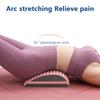 Lumbar Stretcher Pillow Massage Relaxation Lumbar Spine Relieve Yoga Spine Correction Stretching Waist Assist Exercise Equipment