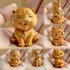 Wooden Chinese Zodiac For Necklace Keychains DIY Ornaments Animals Pendants Jewelry Accessories