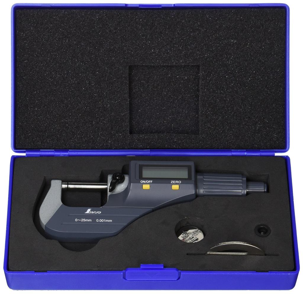 Shinwa Sokutei Digital Micrometer 79523 0~25mm