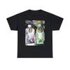Kanye West Lil Pump Art Graphic Print Short Sleeve Unisex Heavy Cotton T-Shirt