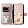 For iPhone 16 Pro Case Rhombus Grid PU Leather Wallet Phone Cover
