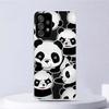Cartoon Cute Panda Bear Soft Case For Samsung Galaxy A52 A53 A32 A22 A12 5G Phone Cover A33 A23 A13 A72 A73 A02S A03S A42 Coque