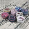 Retro Floral Tin Can Tea Storage Box Candy Gift Case
