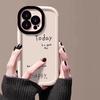 Applicable To IPhone15 Mobile Phone Case for Women 14plus13max English Creative Women 12 Protective Case 11pro