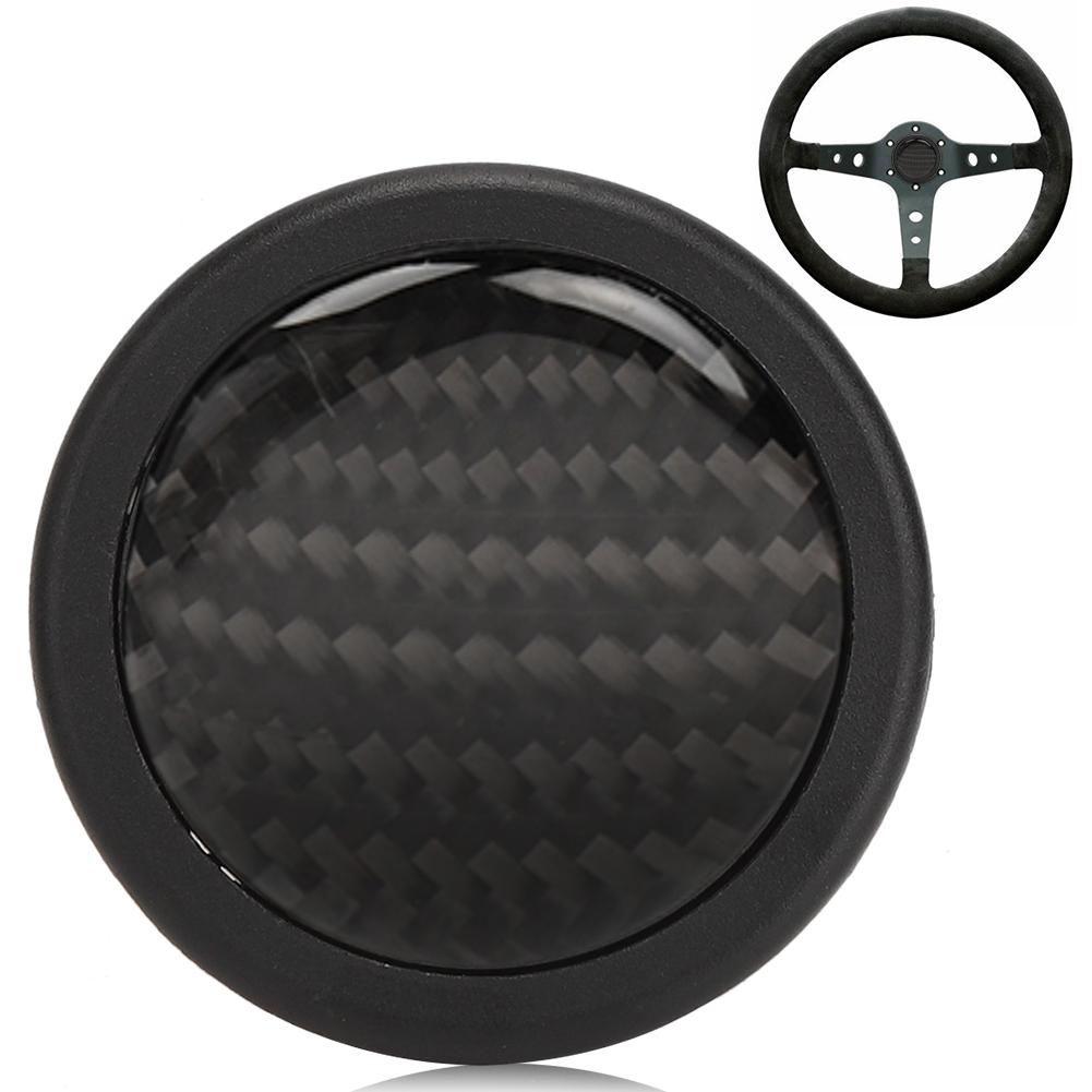 Carbon Fiber Horn Push Button for 6 Bolts for OMP Steering Wheel Car Modified Parts