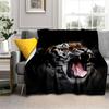 Большой чехол для дивана-кровати с 3D принтом тигра, мягкое и волосатое одеяло, плед, мягкие теплые фланелевые одеяла, подарок для фанатов