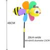Three-Dimensional Bee and Goldfish Cartoon Windmill with Sequins - Hot Item