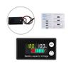 DC8-100V Battery Capacity Indicator LCD Digital Electricity Meter Lead-acid Lithium LiFe PO4 Voltage Tester for Car Motorcycle
