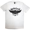 Motorhead Unisex Adult 50 Years Wings Badge T-Shirt