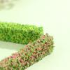 Dollhouse Garden Scene Flowerbed Shrub Simulation Flowerbed Outdoor Mini Model