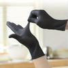 100PCS Black Nitrile Gloves Disposable Powder Free Kitchen Gloves for Household Cleaning Cooking Work Beauty Salon Tattoo Gloves