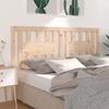 VidaXL Headboard 141x4x100 Cm Solid Pine Wood 818665