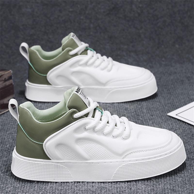 Spring Summer Sneakers Man High Quality Breathable Soft Sole Casual Board Shoes Men's Lace-up Platform Vulcanized Shoes