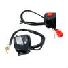 1 Pair 22mm Motorcycle Handlebar Switch for 125cc Moped Scooter