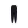 Adidas Originals Trefoil SS22 Solid Embroidered Logo Drawstring Straight Sweatpants Women Bottoms Black HM2143