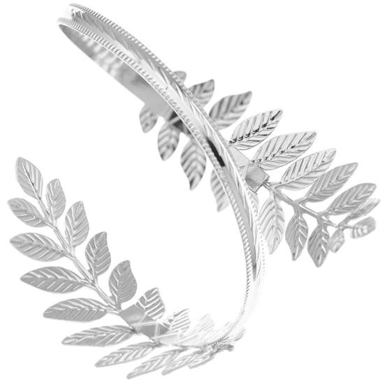 Leaf Tree Bracelet Upper Arm Cuff Armlet Bangle Bracelet Opening Adjustable Armband Bracelet Festival Jewelry Gift