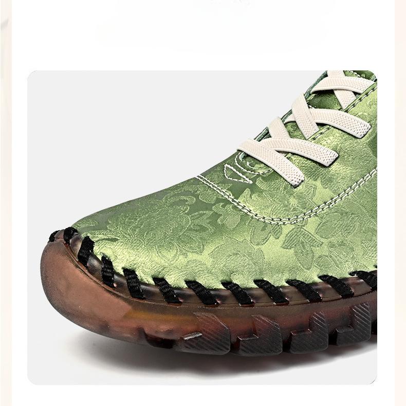 Cow Tendon Soft Soled Mother's Shoes New Women's Shoes Flat Bottomed Non Slip Single Shoes Casual Shoes for Women