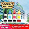 1PC 100ml Universal Dye Ink BK C M Y Kit Compatible For HP Canon Epson Brother Deskjet Inkjet Printer Tank Cartridges