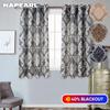 1 PC 100x130 Short Modern 40% Semi-blackout Jacquard Window Curtain For Home Decor
