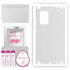 apgo Protective Skin Sticker for the Back+sides Compatible with Samsung Galaxy A52 4G, Full Wrap Film, Foil, Vinyl - Pattern Transparent Carbon
