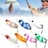 Fishing Lure Artificial Bait with Drainage Holes Realistic Looking Vibrant Color Sharp Hook Frog Fake Lure Bait Fishing Tackle