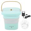 Mini Washing Machine Foldable Small Washing Machine Wash and Dry with Drain Basket for Kids Clothes