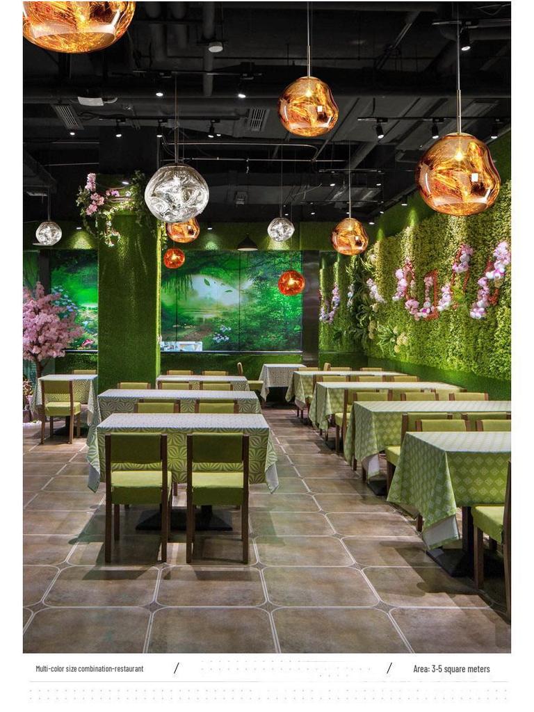 Nordic Modern Pendant Light – Creative Glass Lamp for Restaurants, Bars, Cafes, Dining Rooms, and Exhibition Halls.