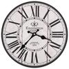VidaXL Vintage Wall Clock Decoration Living Room Watch Wall Clock MDF 30 Cm White and Black 50626